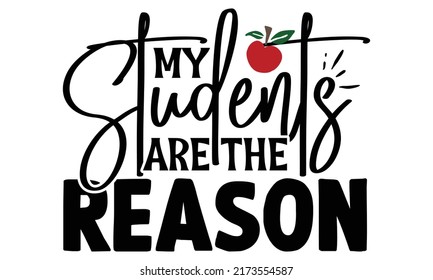 Teacher Quotes SVG Cut Files Designs Bundle.