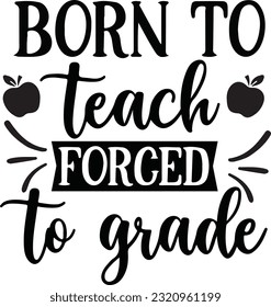 Teacher Quotes Vector Design Vol-1