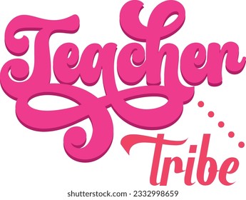 Teacher retro svg design and eps file 