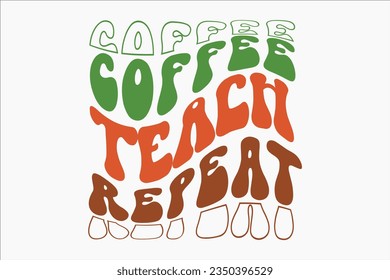 Teacher Retro SVG Design, typography, tshirt, sublimation design