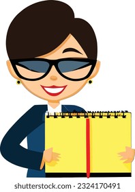 Teacher Silhouette Vector Art Icons.