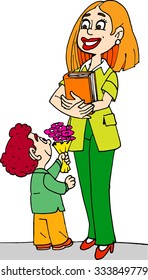 teacher and student
