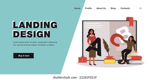 Teacher and student learning online. Happy college graduate receiving diploma studying distant with trainer or supervisor. Education, graduation concept. Flat cartoon vector illustration.