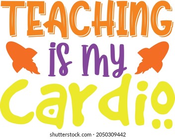 Teacher SVG Design For Cricut and Printing