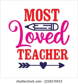Teacher svg design cut file