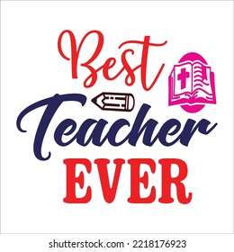 Teacher svg design cut file