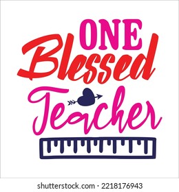 Teacher svg design cut file