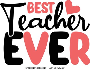 Teacher SVG Design EPS Format File