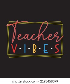 Teacher SVG Design Perfect For T-shirt And Others