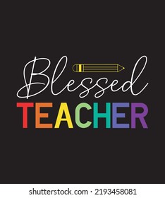Teacher SVG Design Perfect For T-shirt And Others