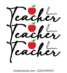 Teacher svg design, Teacher t-shirt Design, Teacher lover Design