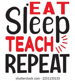 Teacher SVG Design Vector File.