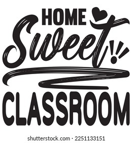 Teacher SVG Design Vector File.