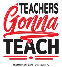 Teacher SVG Design Vector File.