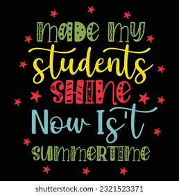 Teacher Svg Quotes Vector design