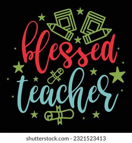 Teacher Svg Quotes Vector design