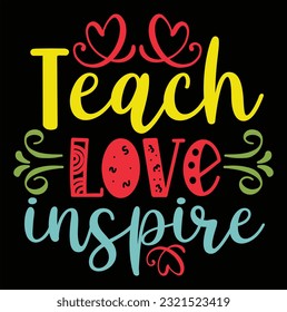 Teacher Svg Quotes Vector design