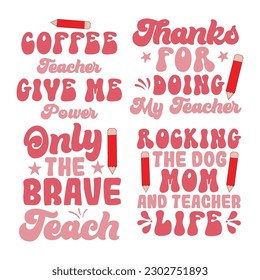 Teacher T Shirt Design Bundle 