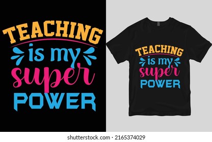 Teacher T Shirt Design Vector Graduation Stock Vector (Royalty Free ...