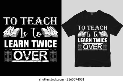Vector de diseño de camisetas para profesores, graduación, Mejor camiseta para profesores