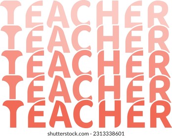 Teacher t shirt design vector, graduation , Best teacher t shirt