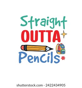 Teacher t shirt typography vector design