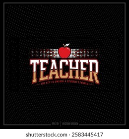 Teacher, Teach, School, School Teacher, Teach Apple