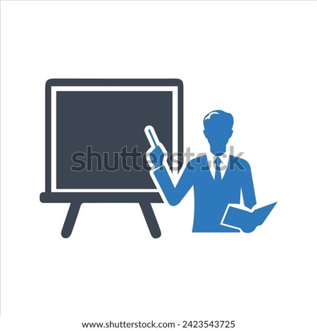 Teacher, Teaching icon. Training. Education icon