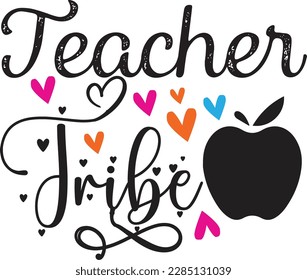 teacher tribe svg ,Teacher svg Design, Teacher svg bundle