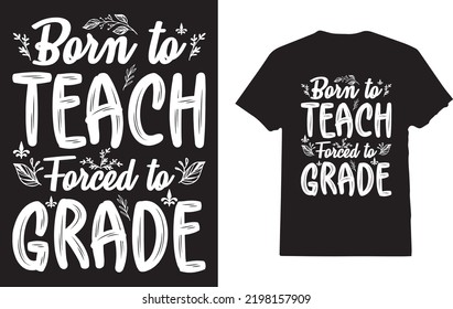 Teacher Tribe T-Shirt Design For Man 