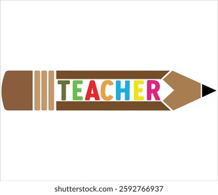 Teacher T-shirt, Back To School, Funny Teacher T-Shirt, Funny Teacher Saying, Kindergarten School For Kids, Cut File For
