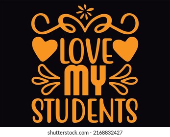 Teacher  t-shirt design vector file