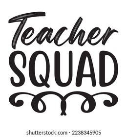 Teacher T-Shirt Design, Vector File.