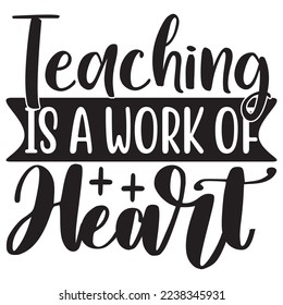 Teacher T-Shirt Design, Vector File.