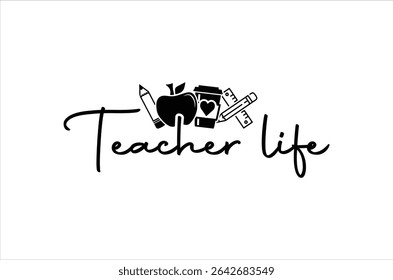 Teacher T-shirt, Teacher Quotes T-shirt, Back To School, Hello School Shirt, School Shirt for Kids, Kindergarten School , Cricut Cut Files