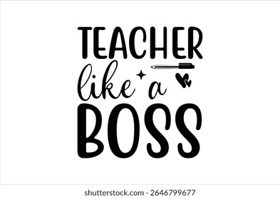 Teacher T-shirt, Teacher Quotes T-shirt, Back To School, Hello School Shirt, School Shirt for Kids, Kindergarten School Cricut Cut Files
