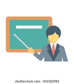 Teacher Vector Icon