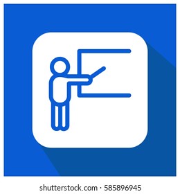 Teacher vector icon