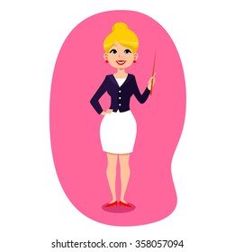 Teacher Vector Illustration