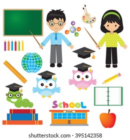 Teacher vector illustration