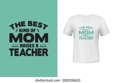 Teacher vector t shirt design