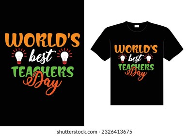 Teacher vintage colorful lettering typography t-shirt design eye caching vector art