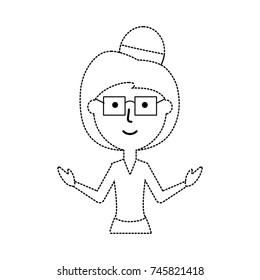 teacher woman icon