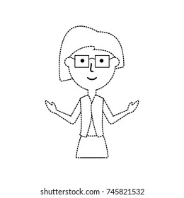 teacher woman icon