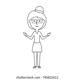 teacher woman icon