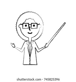 teacher woman icon