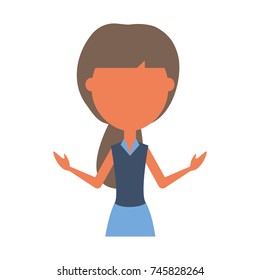teacher woman icon