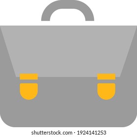 Lehrerbeutel, Illustration, Vektorgrafik auf weißem Hintergrund.