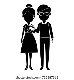 teachers couple avatars characters