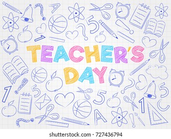 36,569 Teacher Student Doodle Images, Stock Photos & Vectors | Shutterstock